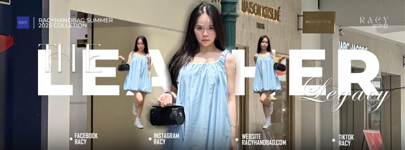 Túi xách đen nhà Racy Handbag