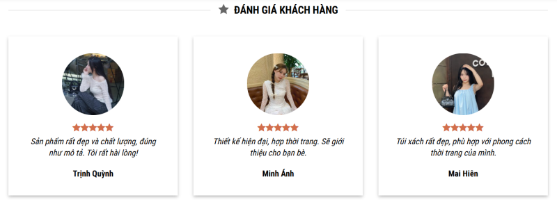 Xem đánh giá và feedback khách hàng