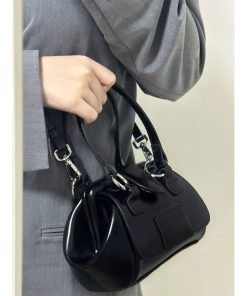 Túi xách nữ hộp bowling phong cách retro Racy Handbag