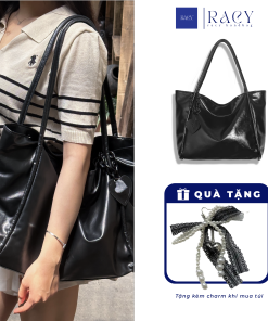Túi tote da pu Racy Handbag